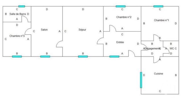 Maison &agrave; louer - 4 pi&egrave;ces - 112,91 m2 - St Hilaire De Beauvoir - 34 - LANGUEDOC-ROUSSILLON
