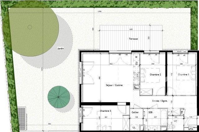 Appartement T4 &agrave; vendre - 4 pi&egrave;ces - 81 m2 - Castelnau Le Lez - 34 - LANGUEDOC-ROUSSILLON
