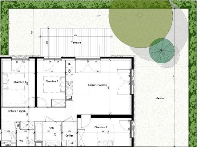 Appartement T4 &agrave; vendre - 4 pi&egrave;ces - 81 m2 - Castelnau Le Lez - 34 - LANGUEDOC-ROUSSILLON