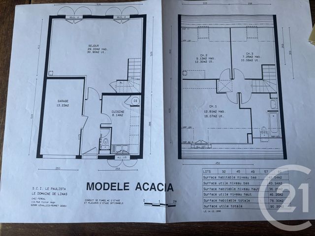 Maison &agrave; vendre - 4 pi&egrave;ces - 78,36 m2 - Linas - 91 - ILE-DE-FRANCE