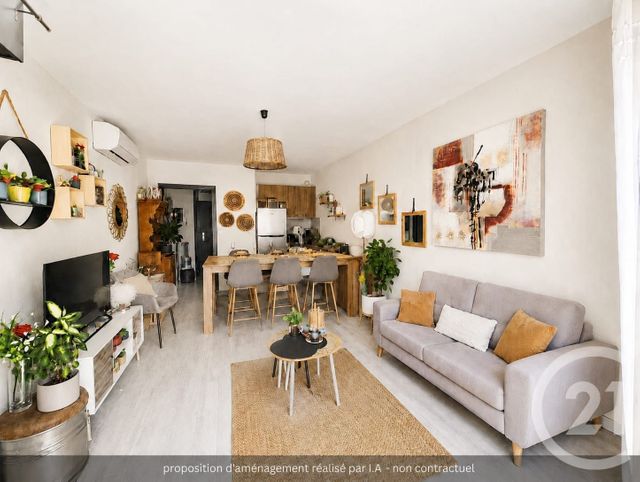 Appartement T2 &agrave; vendre - 2 pi&egrave;ces - 41,06 m2 - Aix Les Bains - 73 - RHONE-ALPES