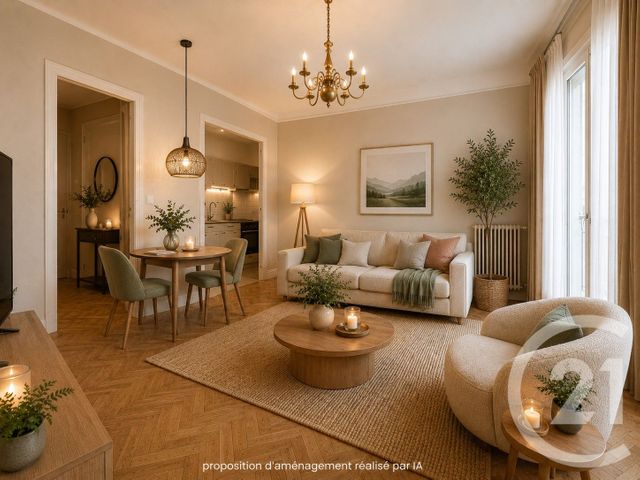 Appartement T2 &agrave; vendre - 2 pi&egrave;ces - 54 m2 - Aix Les Bains - 73 - RHONE-ALPES