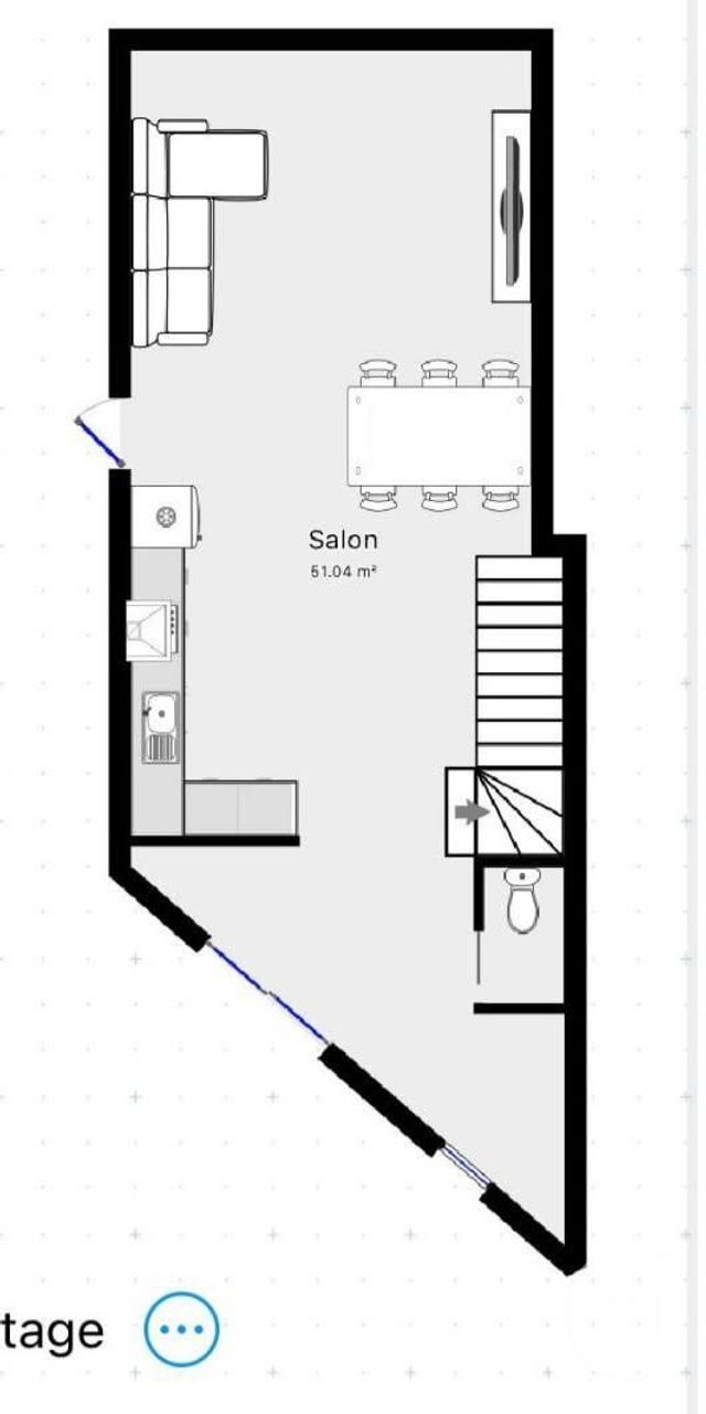 Maison à vendre - 2 pièces - 80 m2 - Hagetmau - 40 - AQUITAINE