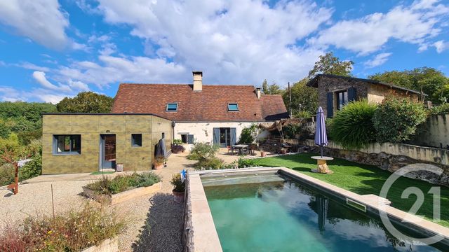Maison &agrave; vendre - 6 pi&egrave;ces - 179 m2 - St Cybranet - 24 - AQUITAINE