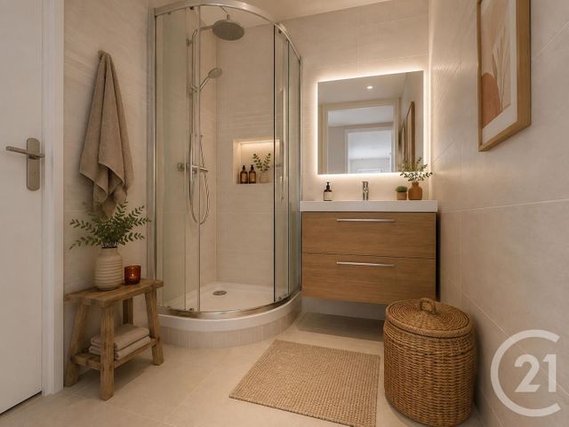 Appartement F2 &agrave; vendre - 2 pi&egrave;ces - 48,42 m2 - Paris - 75020 - ILE-DE-FRANCE