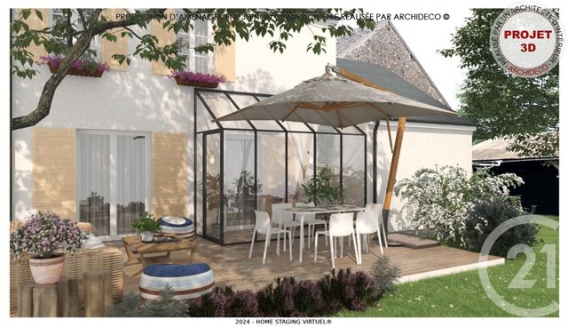 Maison &agrave; vendre - 6 pi&egrave;ces - 153 m2 - Cravant - 45 - CENTRE