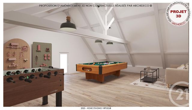 Maison &agrave; vendre - 7 pi&egrave;ces - 167,22 m2 - La Ferte St Cyr - 41 - CENTRE