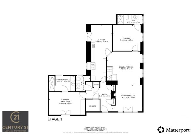 Maison &agrave; vendre - 8 pi&egrave;ces - 175 m2 - Esternay - 51 - CHAMPAGNE-ARDENNE
