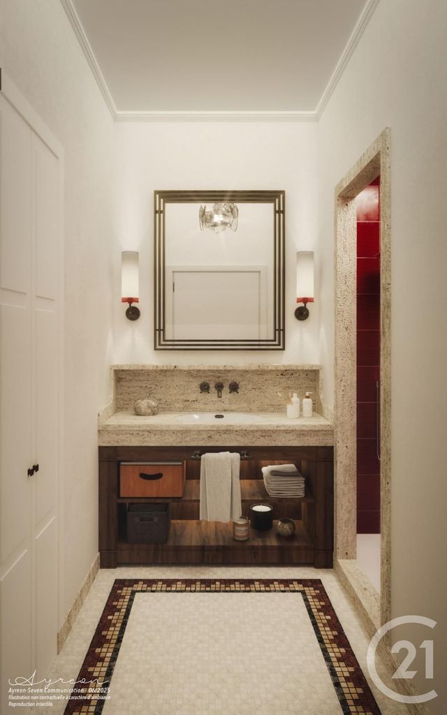 Appartement F3 à vendre - 3 pièces - 52 m2 - Nice - 06 - PROVENCE-ALPES-COTE-D-AZUR