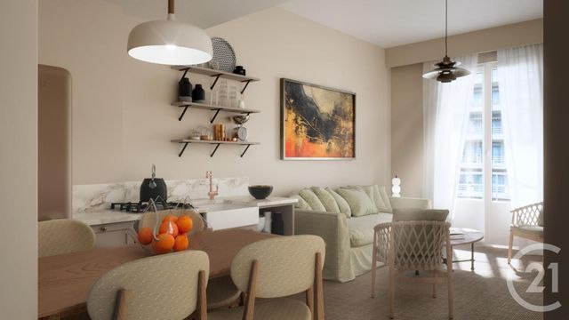 Appartement F3 à vendre - 3 pièces - 52 m2 - Nice - 06 - PROVENCE-ALPES-COTE-D-AZUR