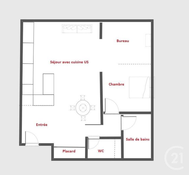 Appartement F2 à vendre - 2 pièces - 53,23 m2 - Paris - 75011 - ILE-DE-FRANCE