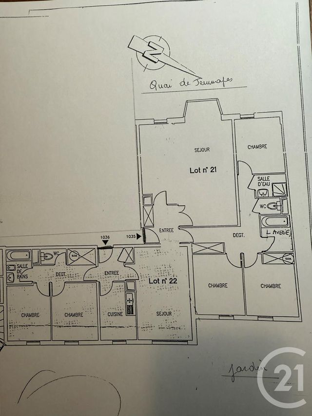 Appartement F7 à vendre - 7 pièces - 144 m2 - Paris - 75010 - ILE-DE-FRANCE