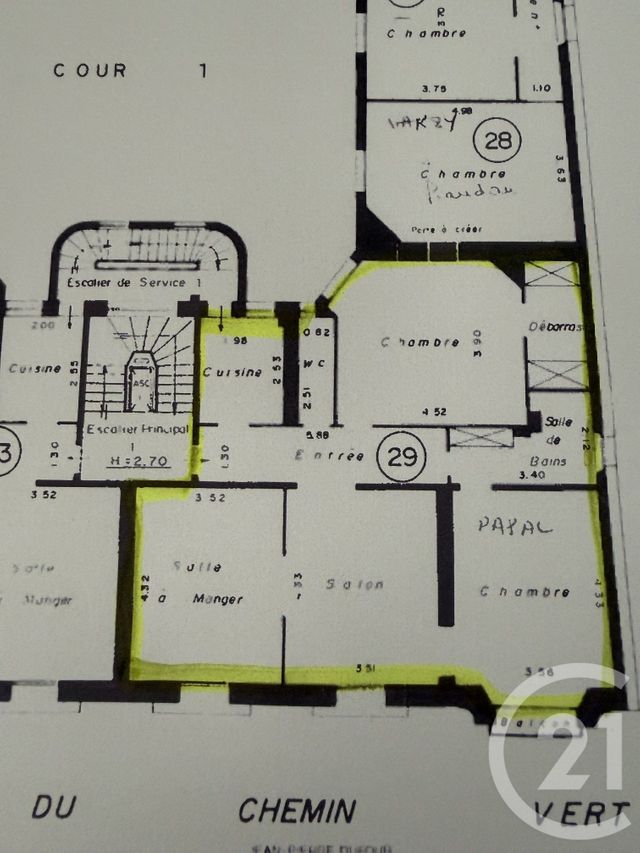 Appartement F4 &agrave; vendre - 4 pi&egrave;ces - 86,41 m2 - Paris - 75011 - ILE-DE-FRANCE