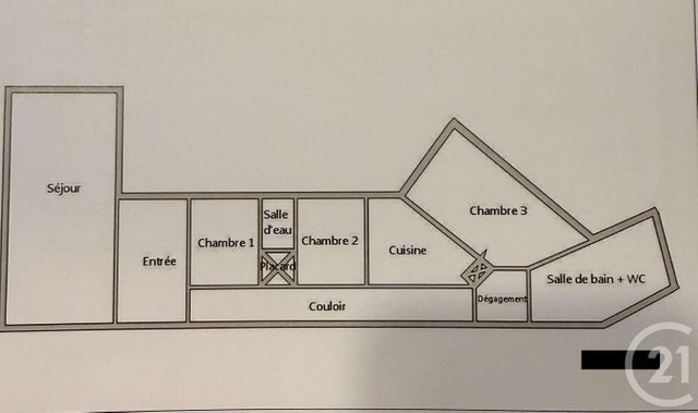 Appartement F5 &agrave; vendre - 5 pi&egrave;ces - 111,09 m2 - Paris - 75011 - ILE-DE-FRANCE