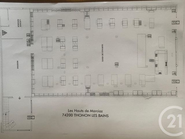 Local commercial à louer - 471.0 m2 - 74 - Haute-Savoie