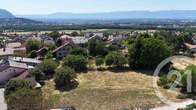 Terrain &agrave; vendre - 615 m2 - Cranves Sales - 74 - RHONE-ALPES