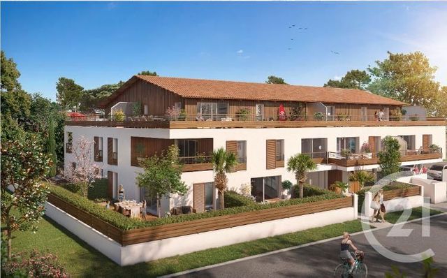 Appartement T2 &agrave; vendre - 2 pi&egrave;ces - 45,58 m2 - Mimizan - 40 - AQUITAINE
