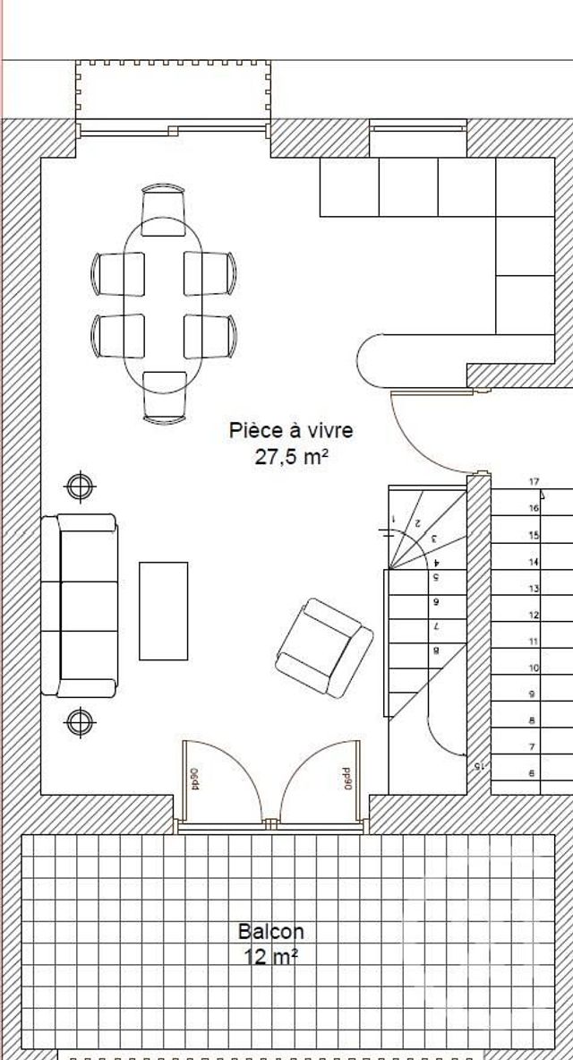 Appartement Duplex &agrave; vendre - 3 pi&egrave;ces - 59 m2 - Mimizan - 40 - AQUITAINE