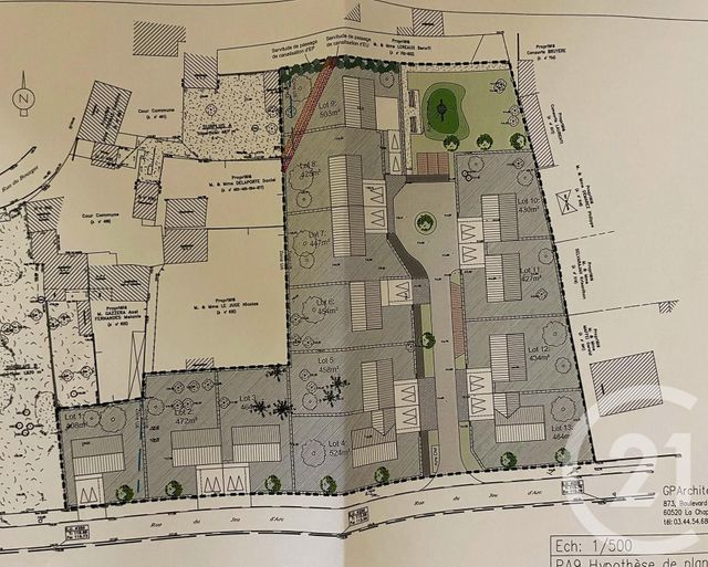 Terrain &agrave; vendre - 454 m2 - Cuisy - 77 - ILE-DE-FRANCE