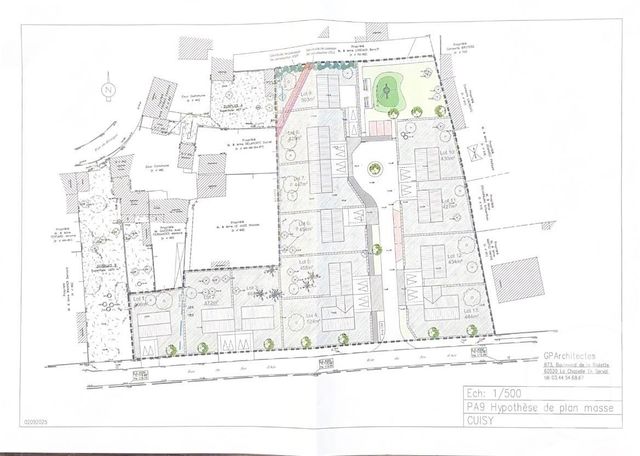 Terrain &agrave; vendre - 503 m2 - Cuisy - 77 - ILE-DE-FRANCE