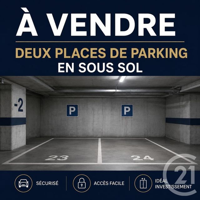 Parking &agrave; vendre - 15 m2 - Dammartin En Goele - 77 - ILE-DE-FRANCE