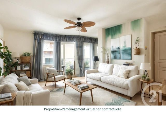 Appartement F3 à vendre - 3 pièces - 75 m2 - Nice - 06 - PROVENCE-ALPES-COTE-D-AZUR