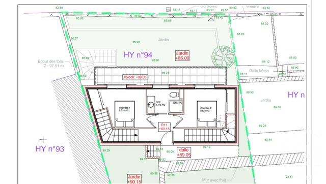 Terrain &agrave; vendre - 150 m2 - Nice - 06 - PROVENCE-ALPES-COTE-D-AZUR