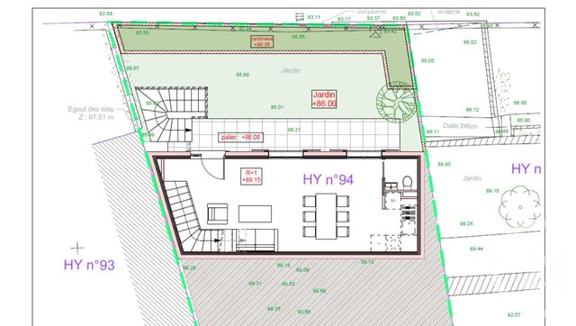 Terrain &agrave; vendre - 150 m2 - Nice - 06 - PROVENCE-ALPES-COTE-D-AZUR