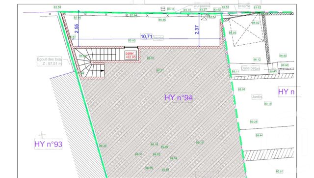 Terrain &agrave; vendre - 150 m2 - Nice - 06 - PROVENCE-ALPES-COTE-D-AZUR