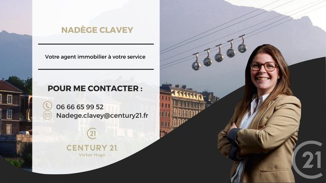 Appartement T2 &agrave; vendre - 2 pi&egrave;ces - 37 m2 - Grenoble - 38 - RHONE-ALPES