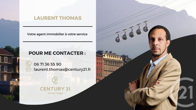 Appartement T3 à vendre - 3 pièces - 57 m2 - Grenoble - 38 - RHONE-ALPES