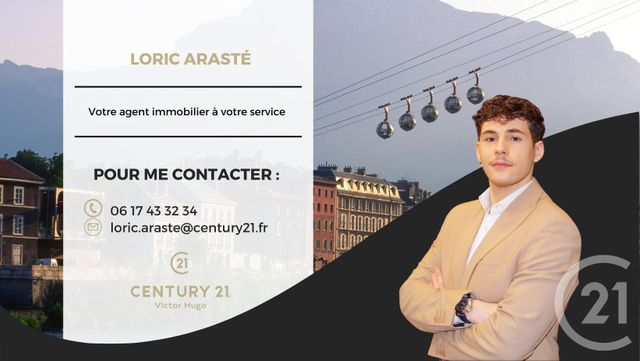 Appartement T2 à vendre - 2 pièces - 40 m2 - Grenoble - 38 - RHONE-ALPES