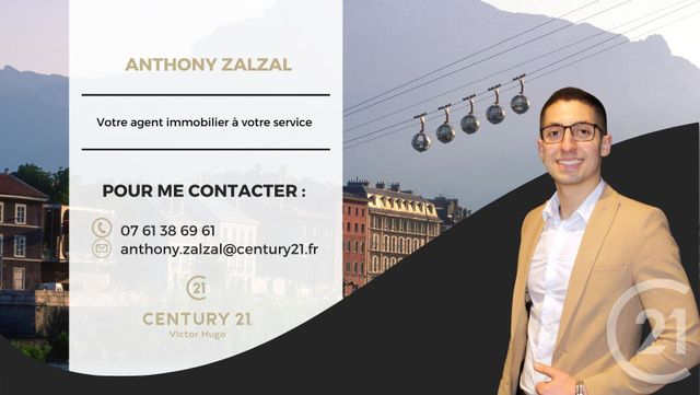 Parking à vendre - 13 m2 - Grenoble - 38 - RHONE-ALPES