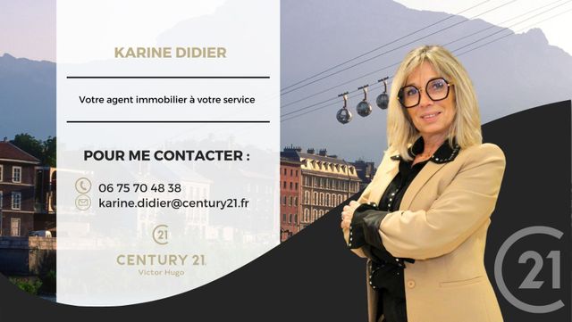 Parking &agrave; vendre - 13 m2 - Grenoble - 38 - RHONE-ALPES