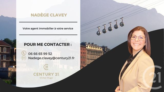 Appartement &agrave; vendre - 4 pi&egrave;ces - 80,62 m2 - Grenoble - 38 - RHONE-ALPES