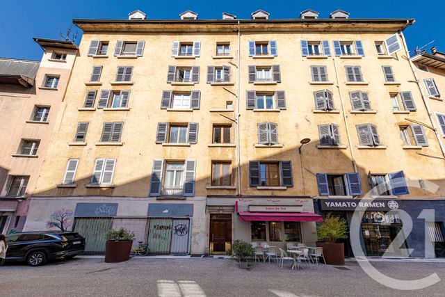 Appartement &agrave; vendre - 2 pi&egrave;ces - 40,59 m2 - Grenoble - 38 - RHONE-ALPES