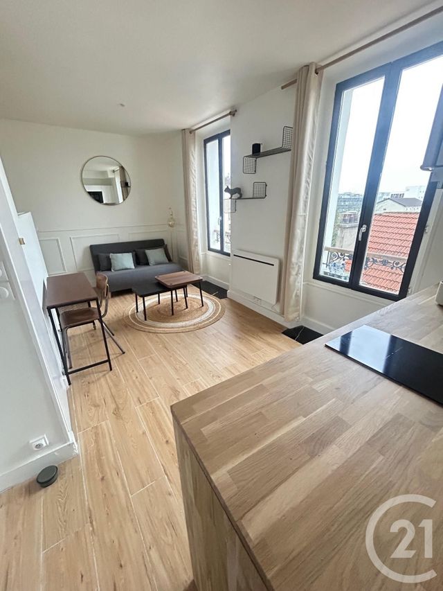 Appartement F1 &agrave; louer - 1 pi&egrave;ce - 21,94 m2 - La Plaine St Denis - 93 - ILE-DE-FRANCE