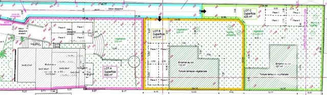 Terrain &agrave; vendre - 413 m2 - Sarcelles - 95 - ILE-DE-FRANCE