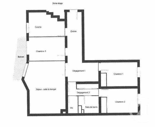 Appartement F5 &agrave; vendre - 5 pi&egrave;ces - 100,57 m2 - Pantin - 93 - ILE-DE-FRANCE