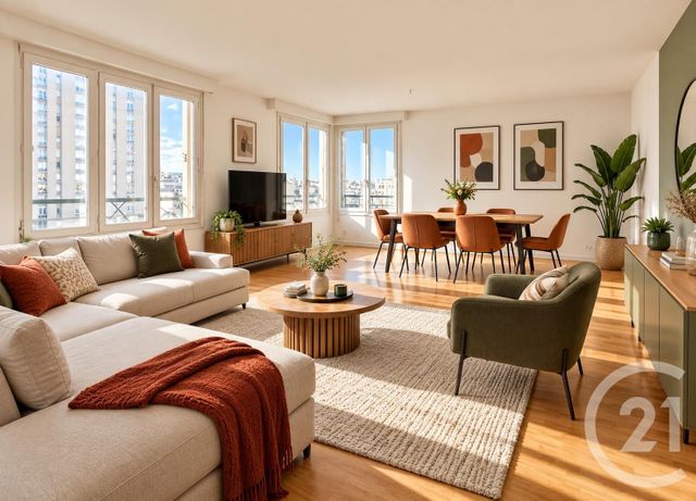 Appartement F5 &agrave; vendre - 5 pi&egrave;ces - 93,39 m2 - Aubervilliers - 93 - ILE-DE-FRANCE