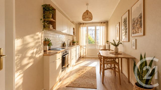Appartement F3 &agrave; vendre - 3 pi&egrave;ces - 61,24 m2 - Aubervilliers - 93 - ILE-DE-FRANCE