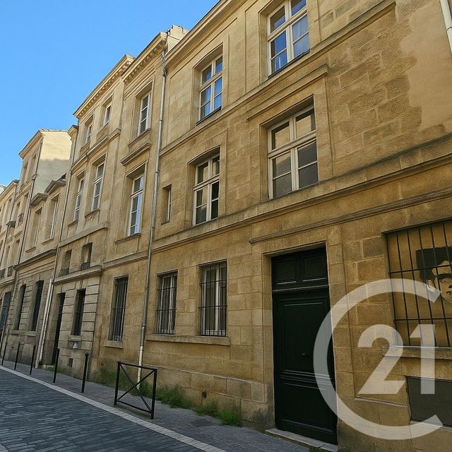 Appartement Studio à vendre - 1 pièce - 23,03 m2 - Bordeaux - 33 - AQUITAINE