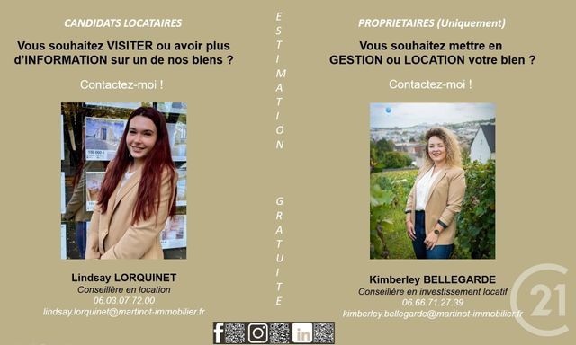 Appartement F2 &agrave; louer - 2 pi&egrave;ces - 27,10 m2 - Epernay - 51 - CHAMPAGNE-ARDENNE