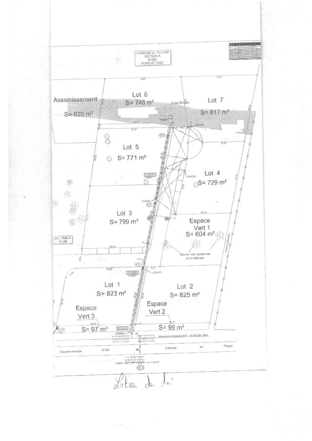 Terrain &agrave; vendre - 746 m2 - Plagne - 31 - MIDI-PYRENEES