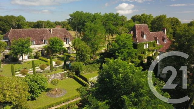 Maison &agrave; vendre - 12 pi&egrave;ces - 370 m2 - Montvalent - 46 - MIDI-PYRENEES