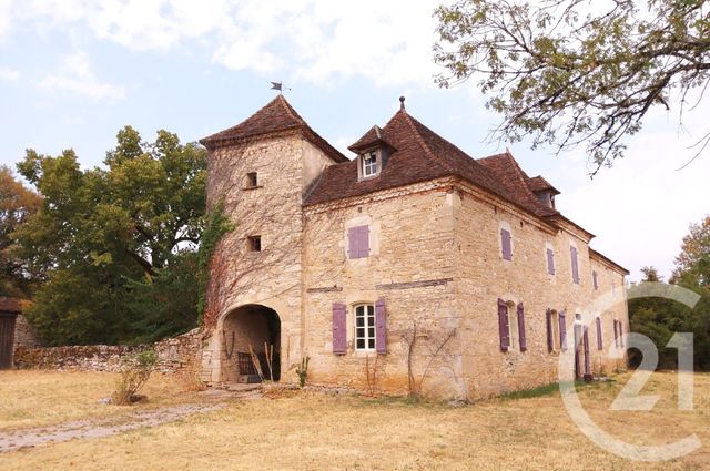 Maison &agrave; vendre - 12 pi&egrave;ces - 313 m2 - Montvalent - 46 - MIDI-PYRENEES