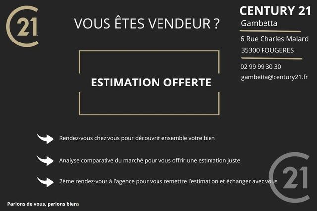 Maison &agrave; vendre - 5 pi&egrave;ces - 99,42 m2 - Fougeres - 35 - BRETAGNE