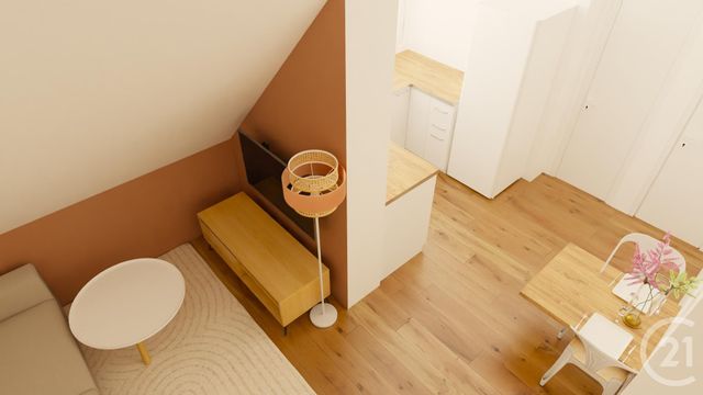 Appartement T2 &agrave; vendre - 2 pi&egrave;ces - 23,70 m2 - Fougeres - 35 - BRETAGNE