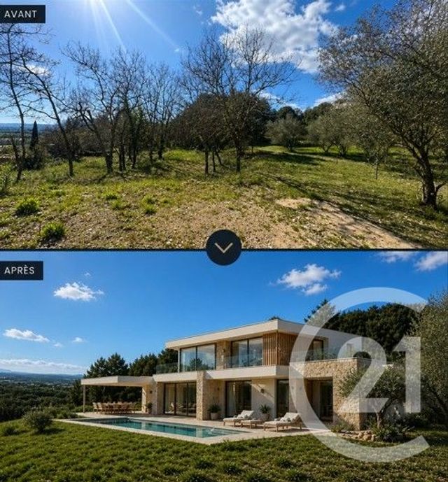 Terrain &agrave; vendre - 1752 m2 - Moules Et Baucels - 34 - LANGUEDOC-ROUSSILLON