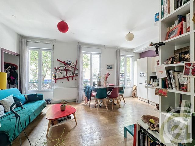 Appartement F3 à vendre - 3 pièces - 48,60 m2 - Paris - 75018 - ILE-DE-FRANCE